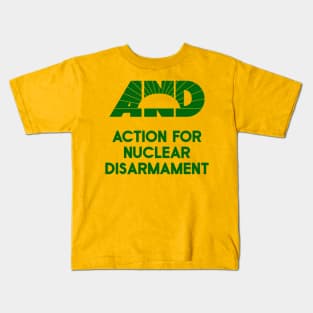 1980s AND Action for Nuclear Disarmament Kids T-Shirt